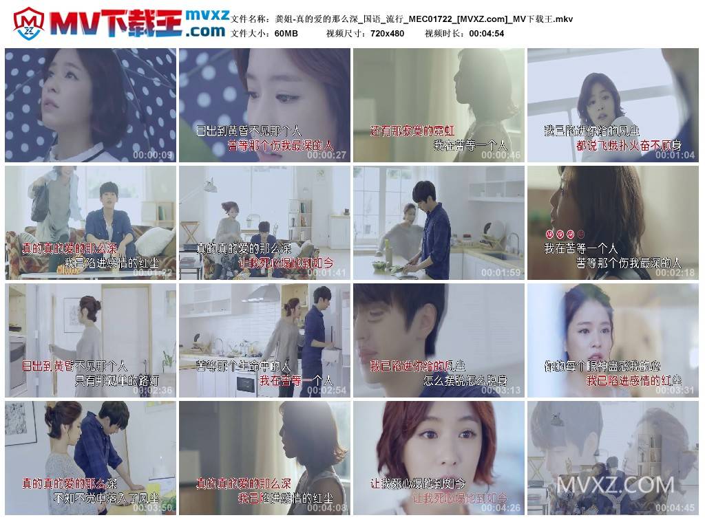 龚姐-真的爱的那么深_国语_流行_MEC01722